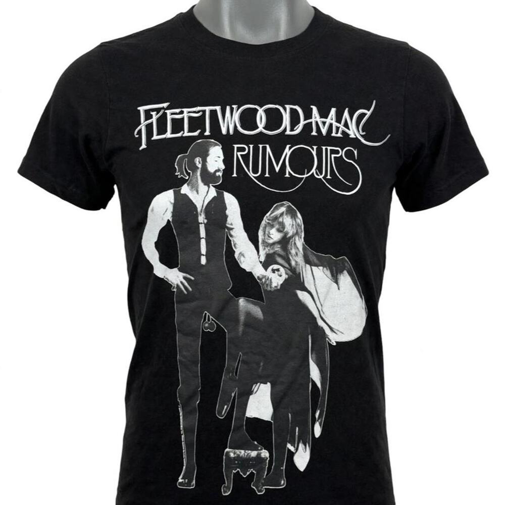 Fleetwood Mac Rumours Black Women's T-Shirt Size S